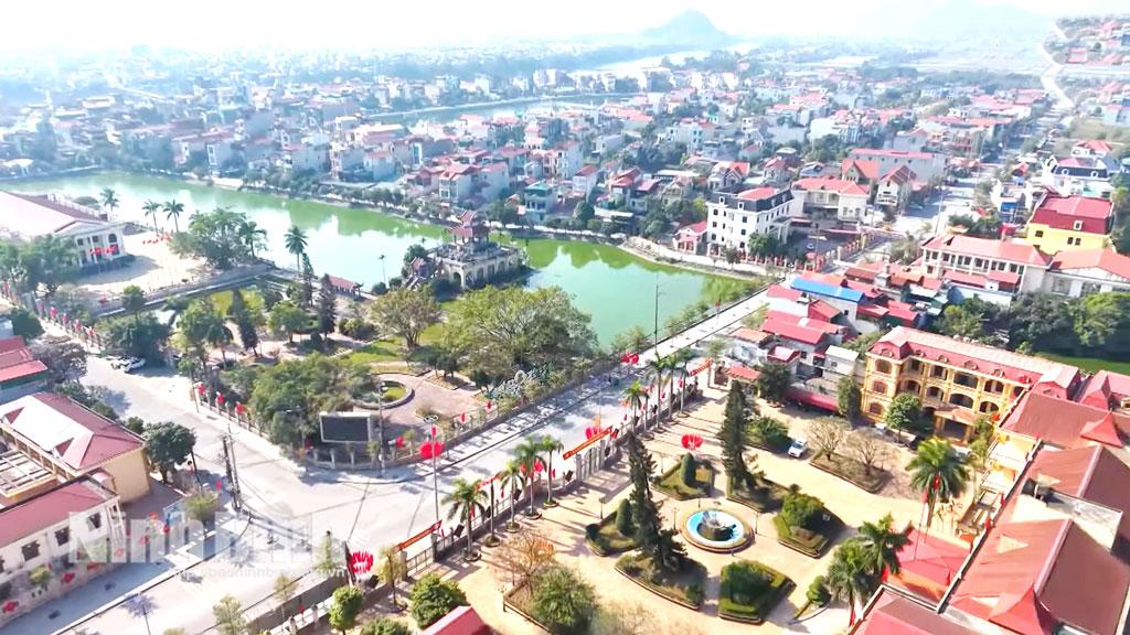 Toàn cảnh phường Kim Bảng.