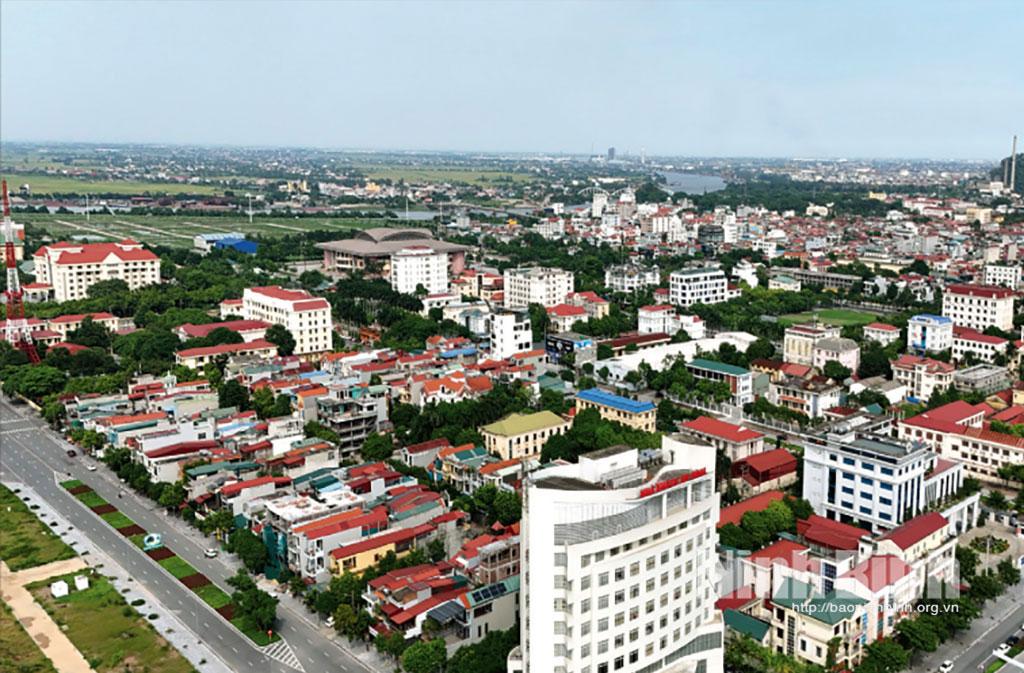 Diện mạo đô thị mới phường Hoa Lư. Ảnh: Trường Giang