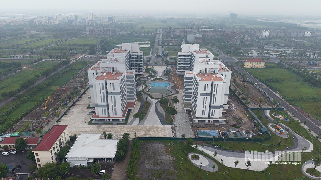 Toàn cảnh dự án Khu NƠXH tại phường Đồng Văn