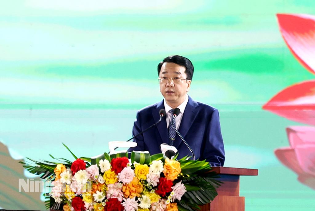 Đồng chí Nguyễn Thanh Bình, Phó Bí thư Tỉnh uỷ, Chủ tịch UBND tỉnh.