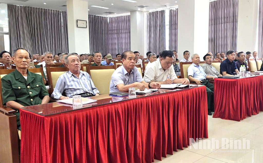 Các đại biểu dự lớp bồi dưỡng.