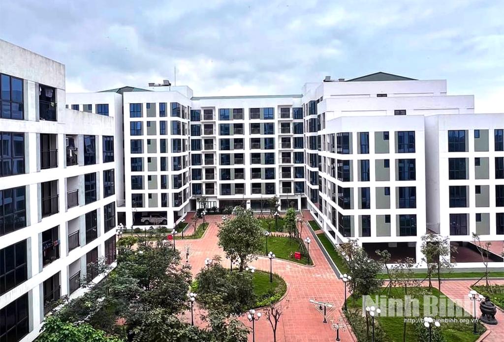 Khu nhà ở xã hội ở phường Lê Hồ.