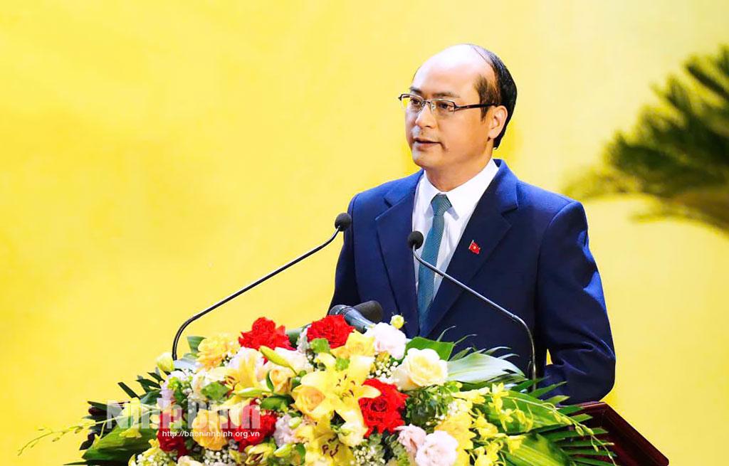 Đồng chí Vũ Tiến Tiệp, Bí thư Đảng ủy, Chủ tịch HĐND xã Bình An.