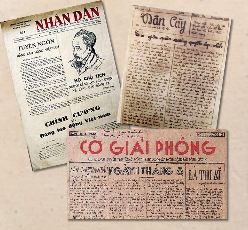 Cùng với Nhân Dân và Cờ Giải Phóng, Báo Dân Cày do đồng chí Trường Chinh sáng lập, tổ chức, chỉ đạo.