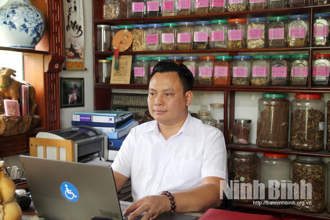 Ông Trần Quang Dũng, Hội Người Khuyết tật tỉnh Ninh Bình