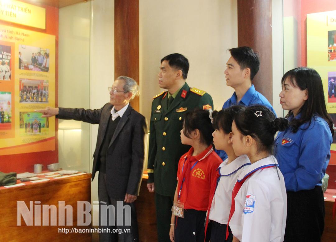 Di tích nhà truyền thống cách mạng Trác Văn, phường Duy Tiên là địa chỉ đỏ giáo dục truyền thống cho thế hệ trẻ địa phương.