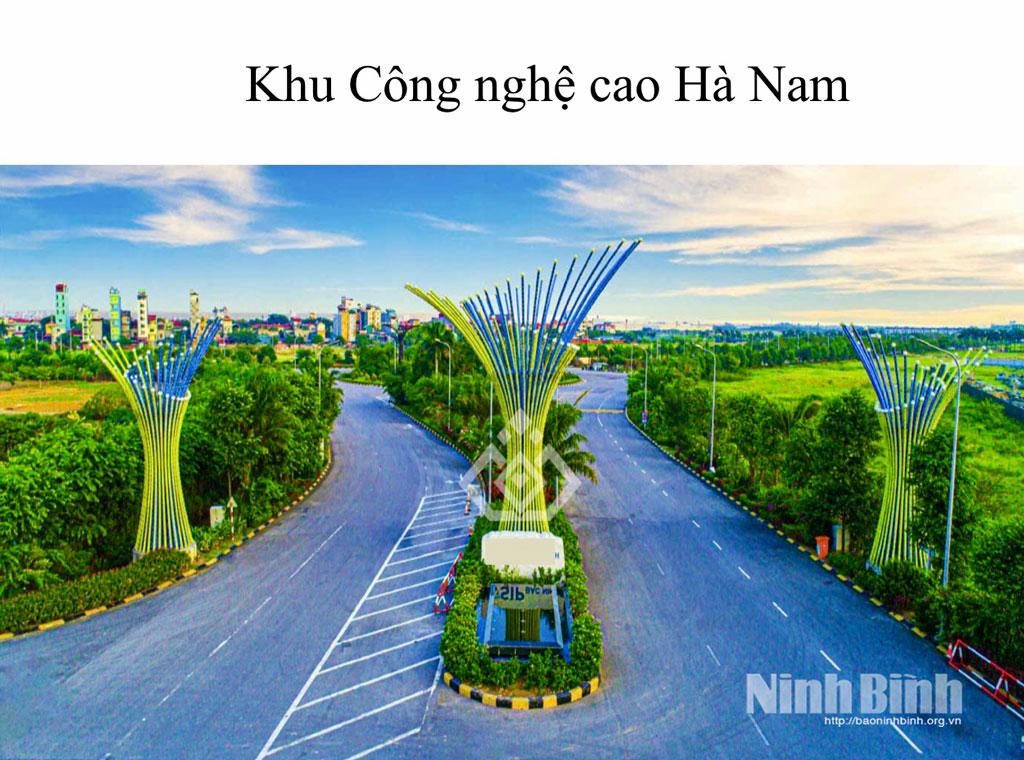 Phối cảnh Khu Công nghệ cao Hà Nam ( Ninh Bình)
