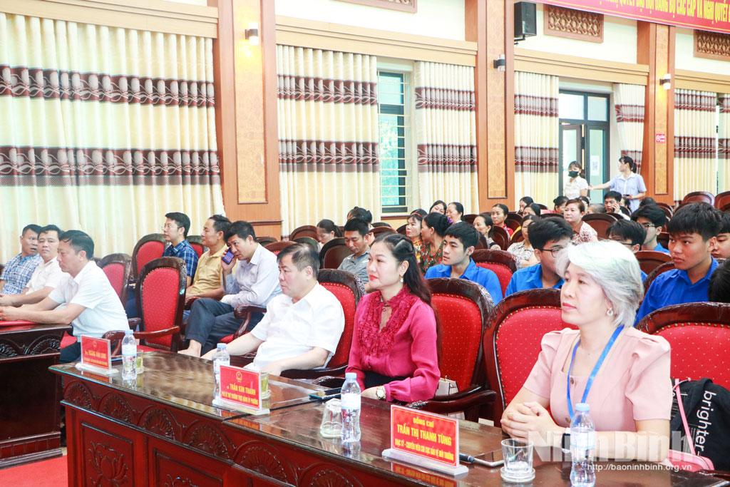 Các đại biểu dự lớp tập huấn.
