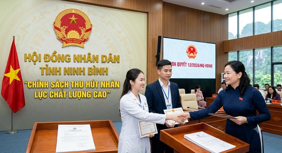 Ninh Bình kỳ vọng tạo bước đột phá trong công tác cán bộ từ việc ban hành các chính sách đãi ngộ thỏa đáng, thu hút nhân tài về làm việc tại các lĩnh vực chiến lược và trọng điểm. (Ảnh minh họa)