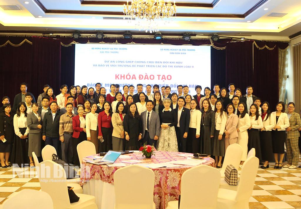 Các học viên tham gia khóa đào tạo tập huấn.