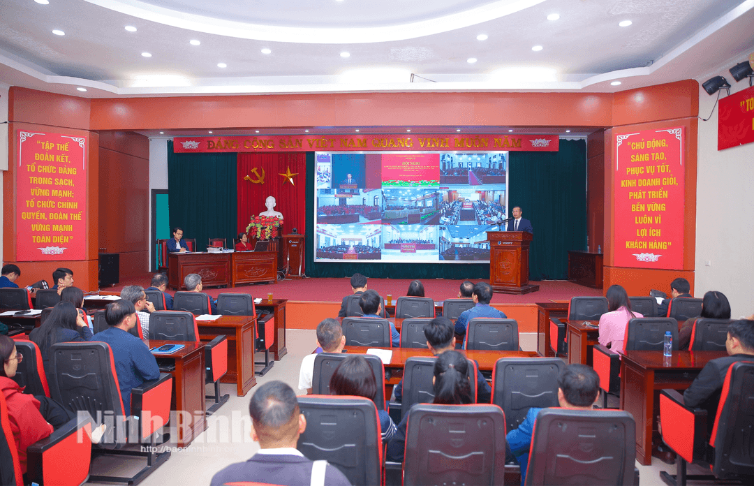 Quang cảnh hội nghị tập huấn.