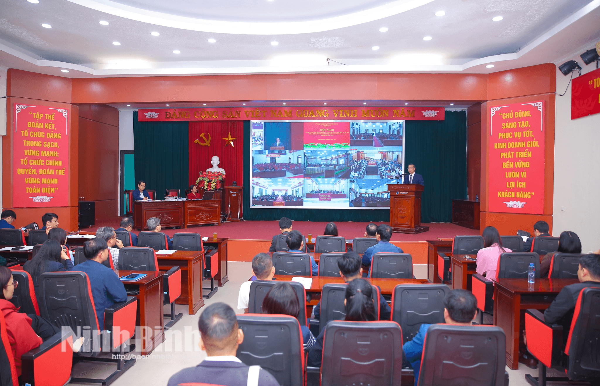 Quang cảnh hội nghị tập huấn.