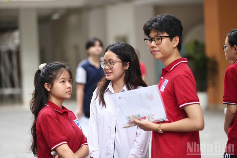 Thí sinh tham dự Kỳ thi tốt nghiệp trung học phổ thông năm 2025. (Ảnh: ĐẠI THẮNG)