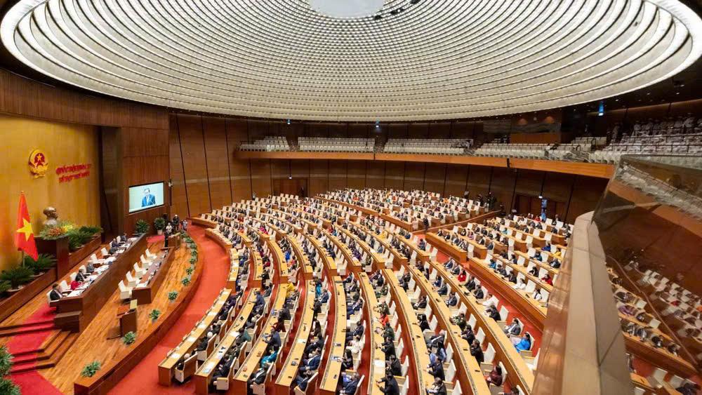 Một phiên họp của Quốc hội khóa XV. (Ảnh: Media Quốc hội)