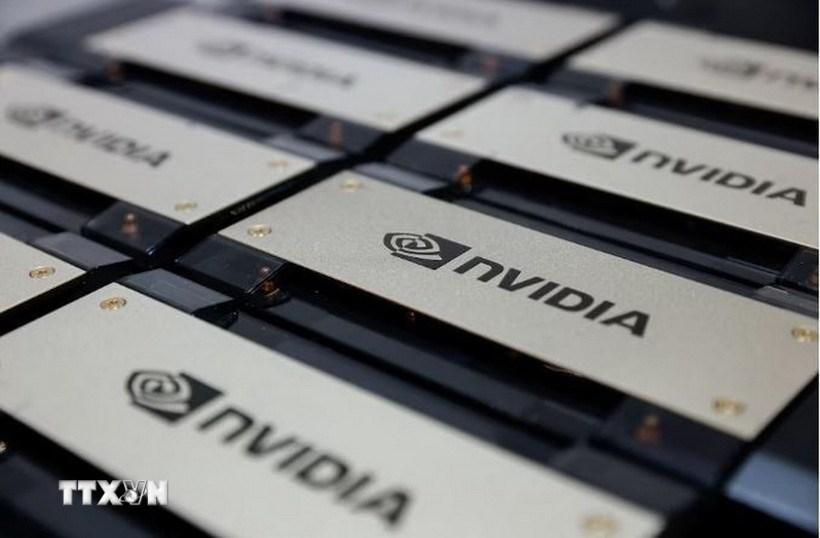 Nvidia chi hơn 40 tỷ USD củng cố "đế chế" AI. Ảnh: TTXVN