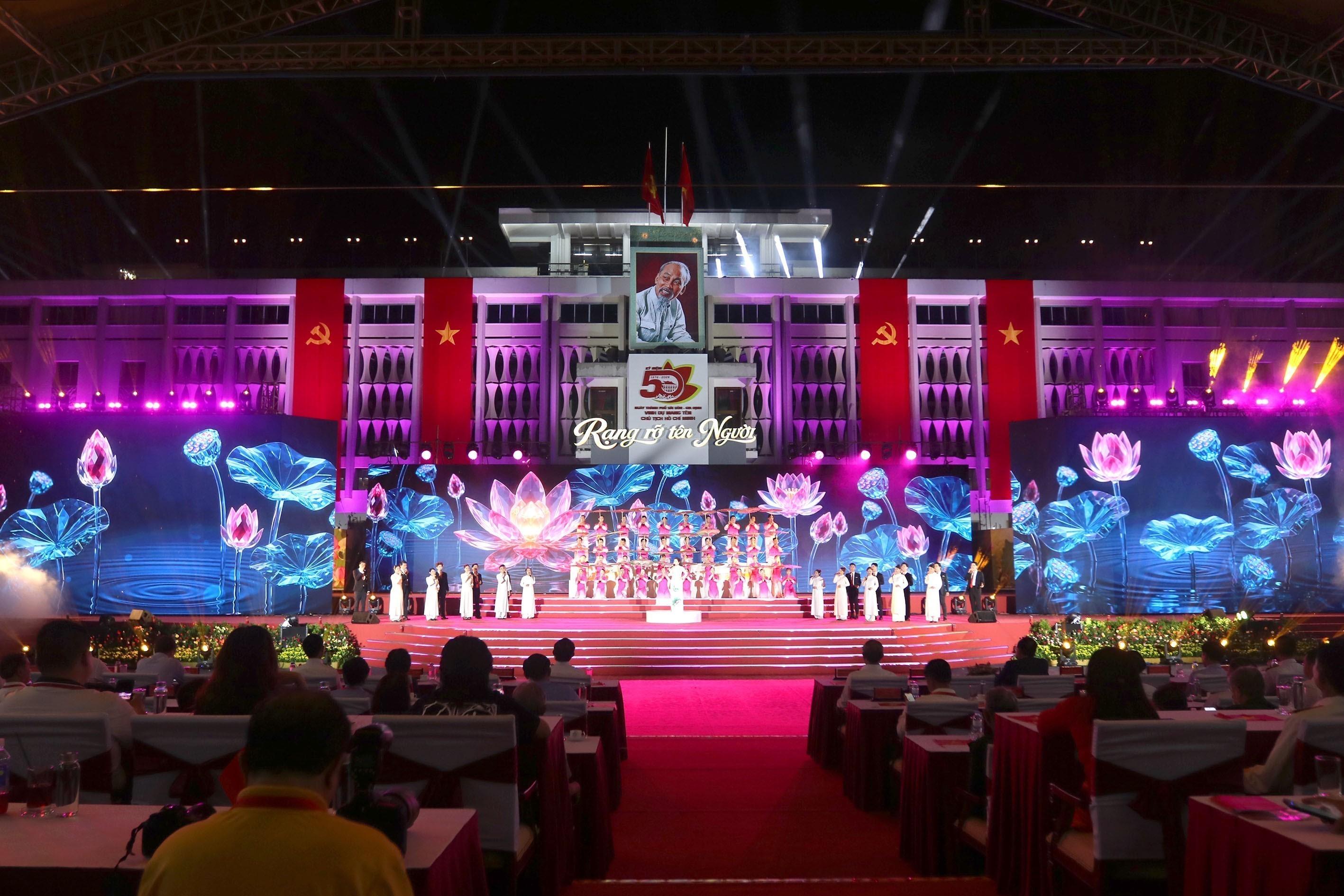 Chương trình cầu truyền hình đặc biệt "Rạng rỡ tên Người", nhân kỷ niệm 50 năm Ngày Thành phố Sài Gòn - Gia Định vinh dự mang tên Chủ tịch Hồ Chí Minh (2/7/1976-2/7/2026).