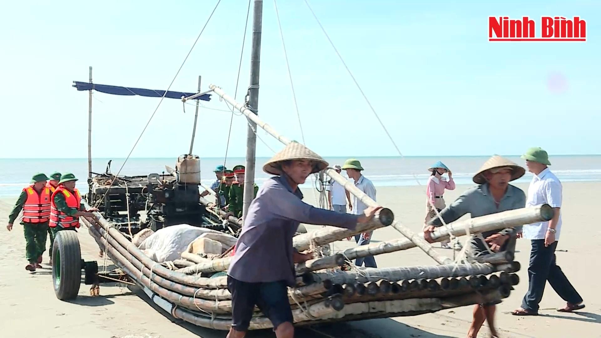 Công tác ứng phó với cơn bão số 9 được tiến hành khẩn trương