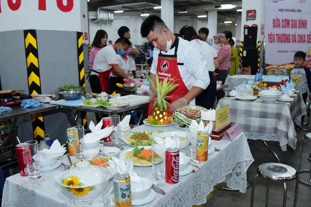 Hội thi nấu ăn giỏi trong công nhân lao động các khu công nghiệp tỉnh năm 2020