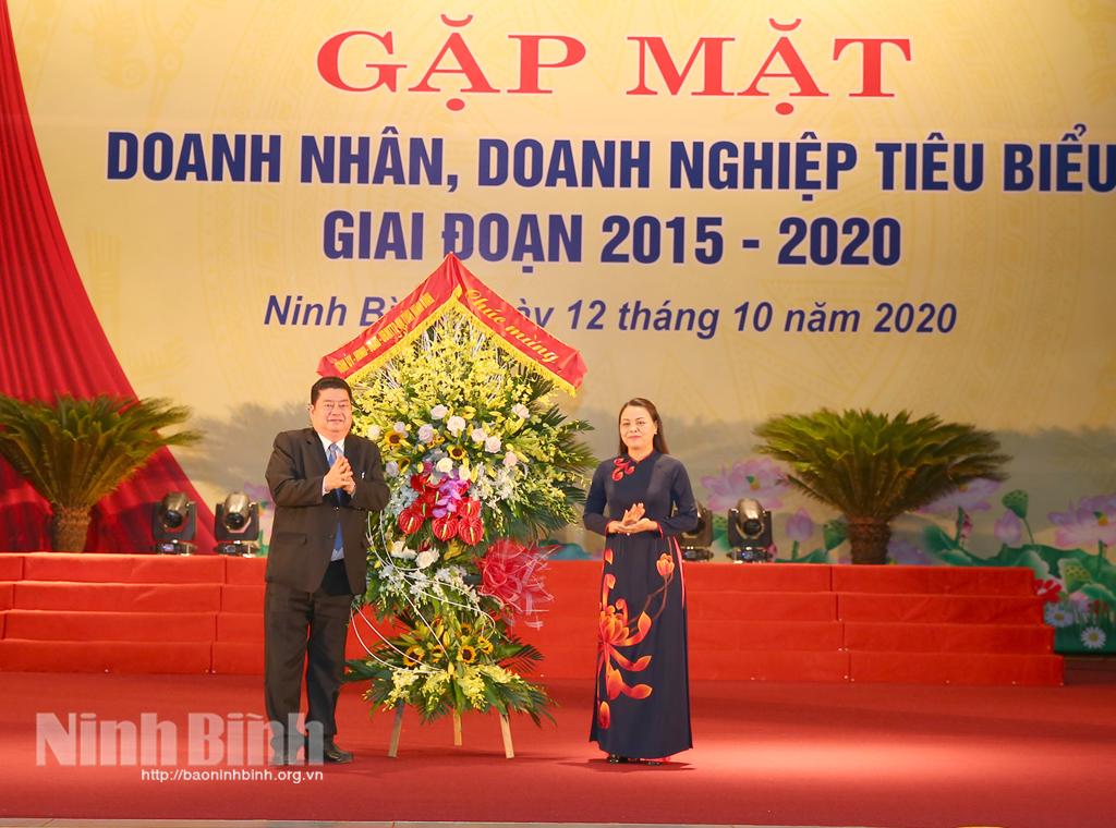 Gặp mặt doanh nhân, doanh nghiệp tiêu biểu giai đoạn 2015-2020