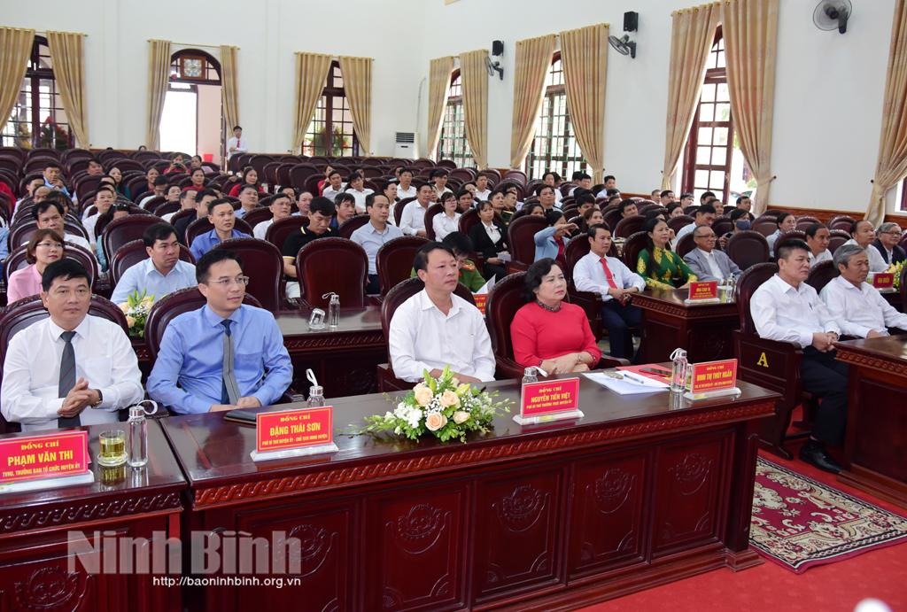 Yên Mô gặp mặt kỷ niệm 90 năm Ngày truyền thống các Ban xây dựng Đảng và Văn phòng cấp ủy