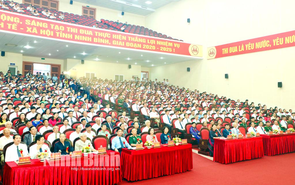 Khai mạc Đại hội Thi đua yêu nước tỉnh Ninh Bình lần thứ V