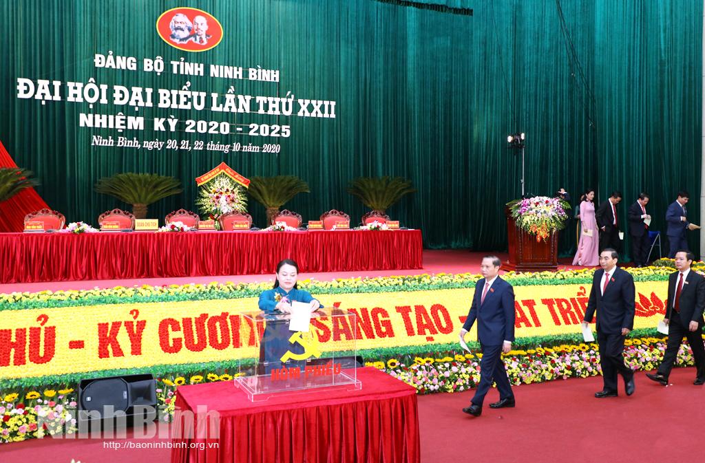 Bầu Đoàn đại biểu dự Đại hội Đảng toàn quốc lần thứ XIII