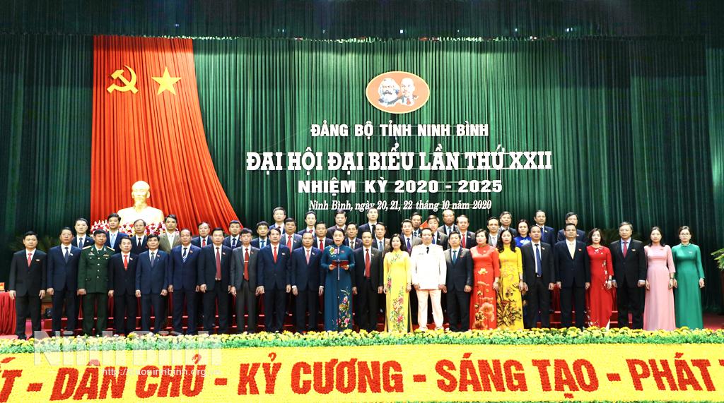 Đồng chí Nguyễn Thị Thu Hà được bầu giữ chức vụ Bí thư Tỉnh ủy Ninh Bình nhiệm kỳ 2020-2025