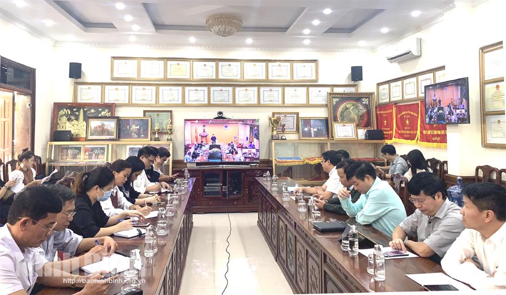 Hội nghị trực tuyến toàn quốc tăng cường phòng, chống dịch bệnh mùa đông-xuân