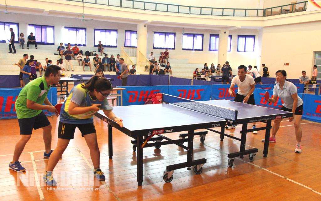 Giải bóng bàn Cúp Báo Ninh Bình lần thứ XIV: Giải đấu hứa hẹn nhiều hấp dẫn và bất ngờ