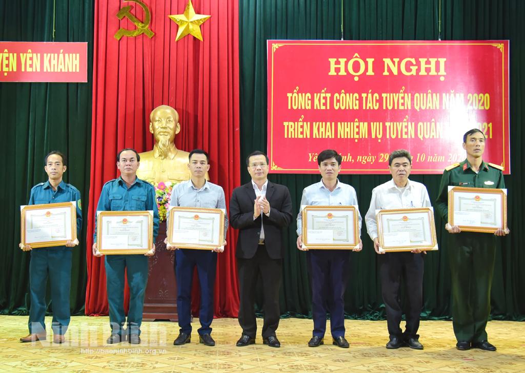 Yên Khánh triển khai công tác tuyển chọn, gọi công dân nhập ngũ năm 2021