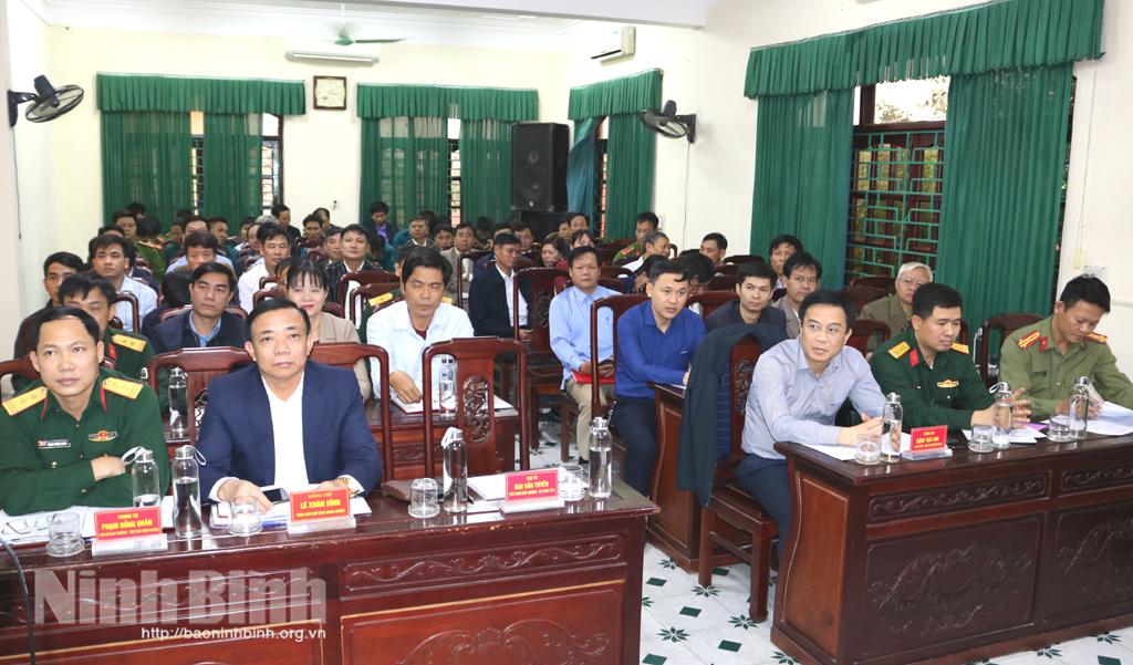 Yên Mô triển khai công tác tuyển quân năm 2021