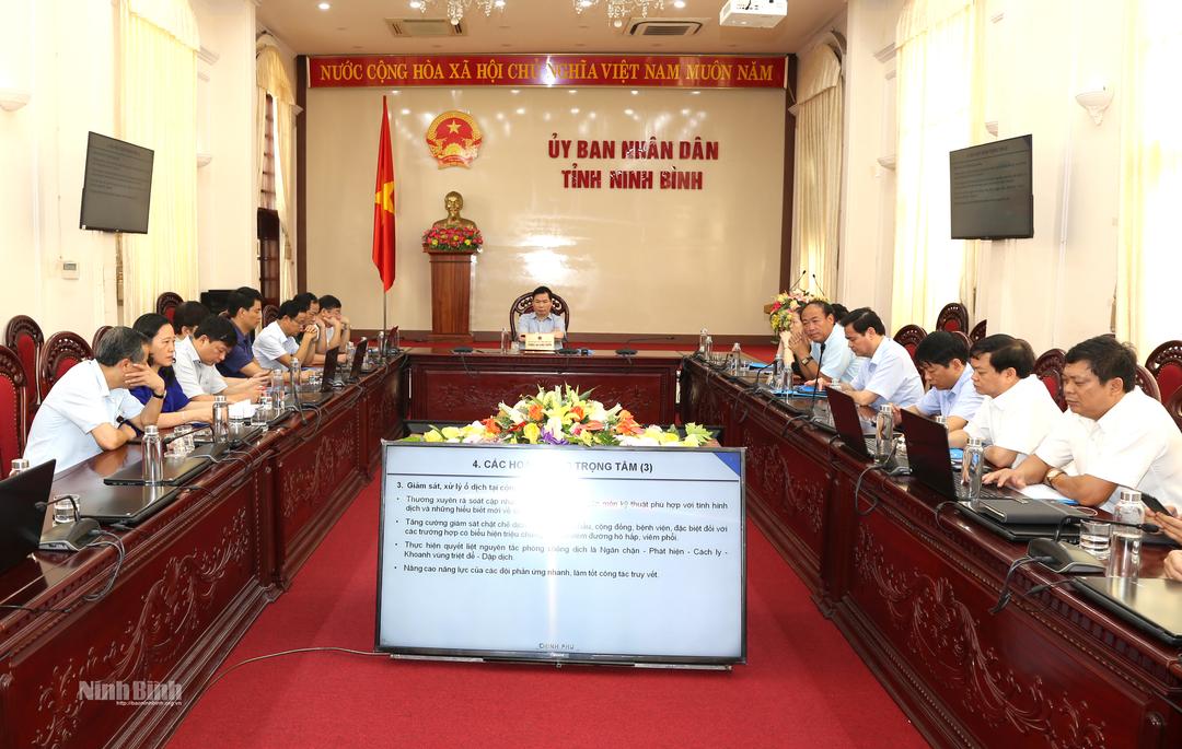 Hội nghị trực tuyến toàn quốc về phòng, chống dịch bệnh COVID-19