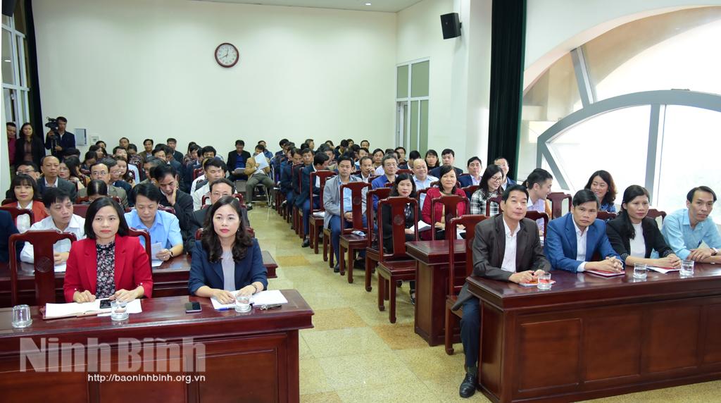 Đảng ủy Khối Cơ quan và Doanh nghiệp tỉnh thông báo kết quả Đại hội Đảng bộ tỉnh lần thứ XXII