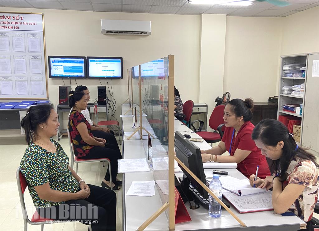 Kim Sơn, từng bước hiện đại hóa nền hành chính công