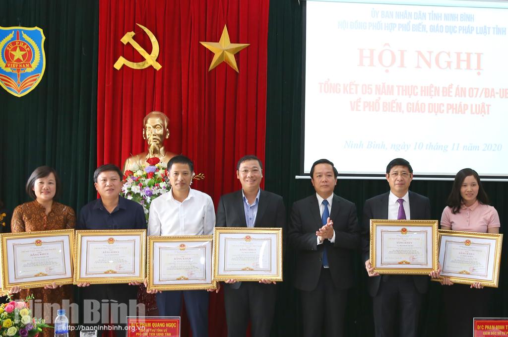 Tổng kết 5 năm thực hiện Đề án 07/ ĐA- UBND về phổ biến, giáo dục pháp luật