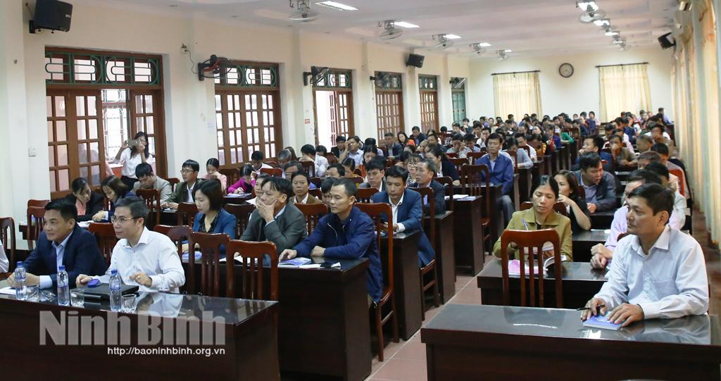 Bồi dưỡng nghiệp vụ cho công chức làm công tác hộ tịch