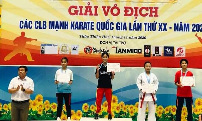 Ninh Bình giành 8 huy chương vàng tại Giải vô địch Cúp các CLB mạnh Karate toàn quốc