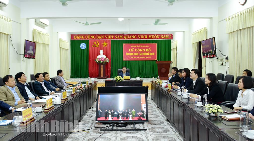 Lễ công bố ứng dụng VssID - Bảo hiểm xã hội số