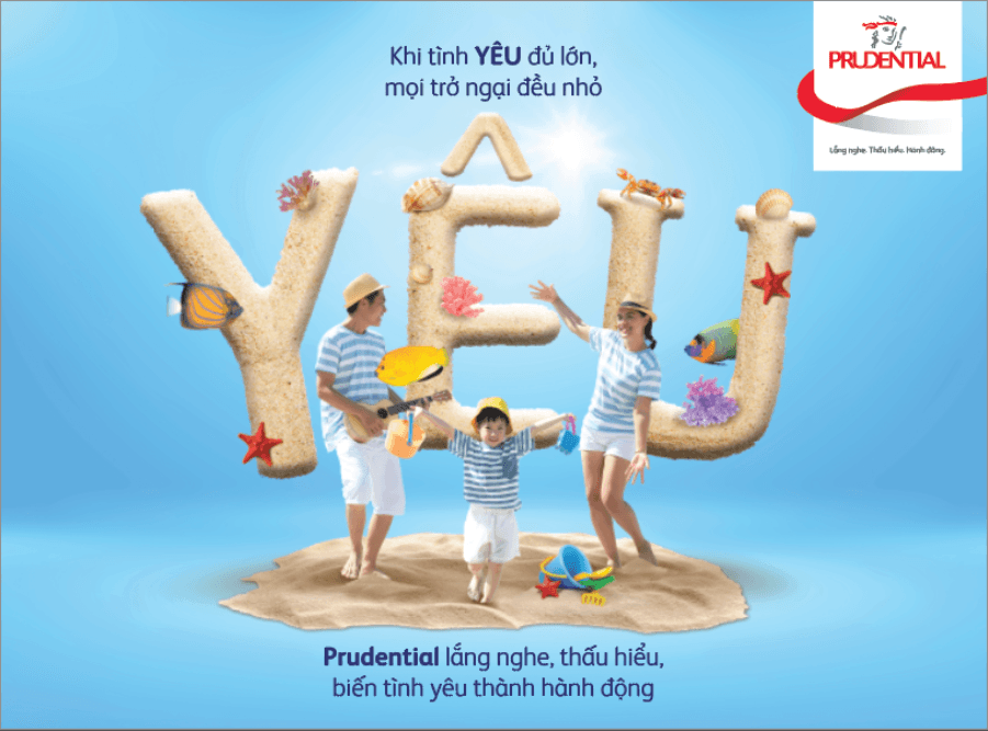 Prudential triển khai chiến dịch "Khi tình yêu đủ lớn" và chương trình khuyến mại "Trao nhiều vì yêu thương"