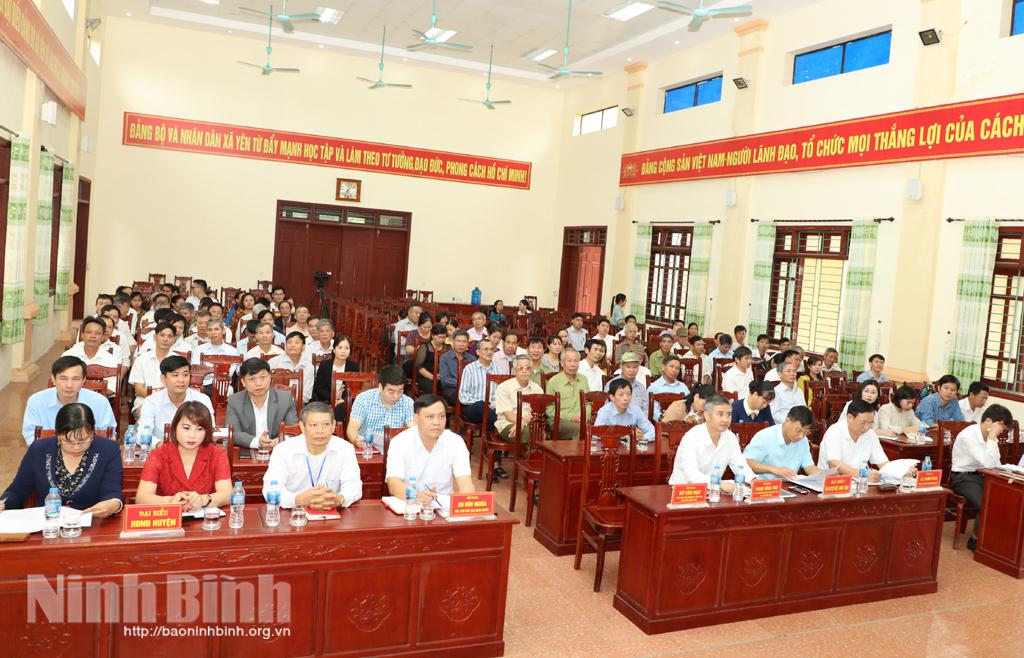 Đại biểu HĐND tỉnh tiếp xúc cử tri