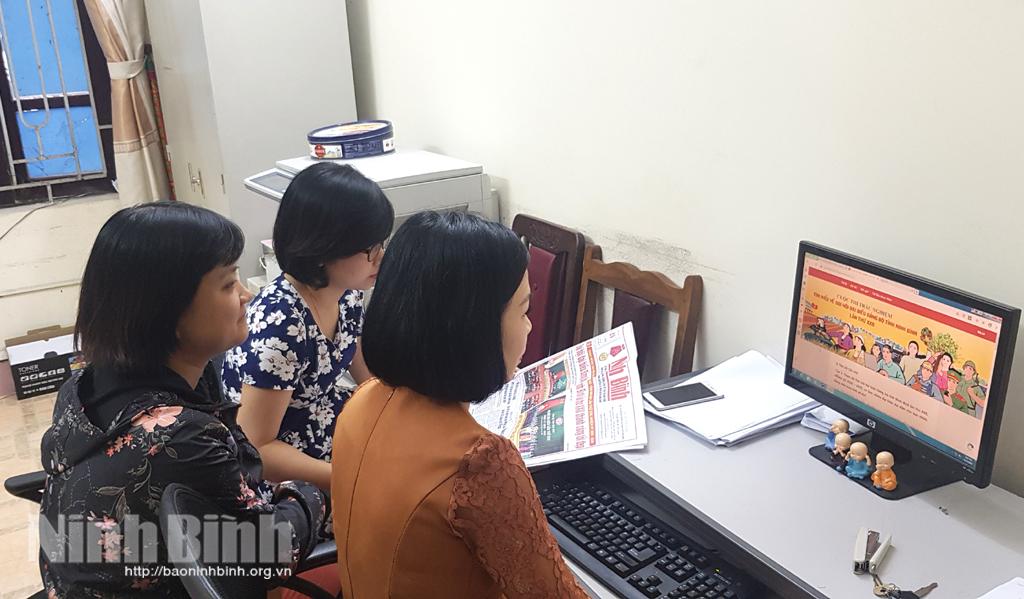 Đẩy mạnh tham gia Cuộc thi tìm hiểu về Đại hội Đảng bộ tỉnh lần thứ XXII