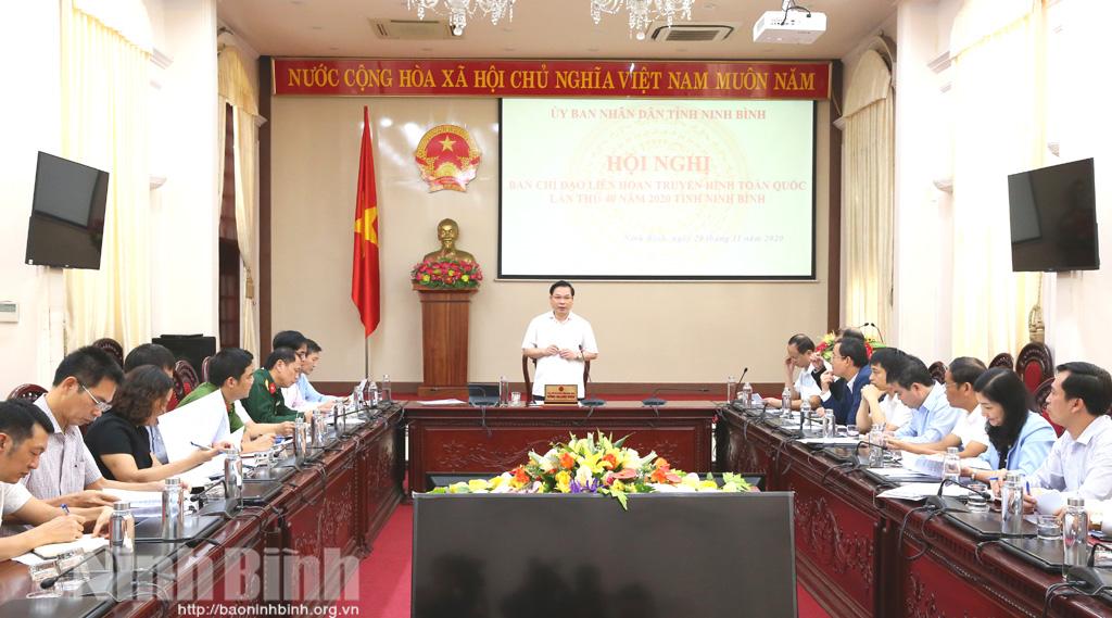 Hội nghị Ban Chỉ đạo Liên hoan truyền hình toàn quốc lần thứ 40