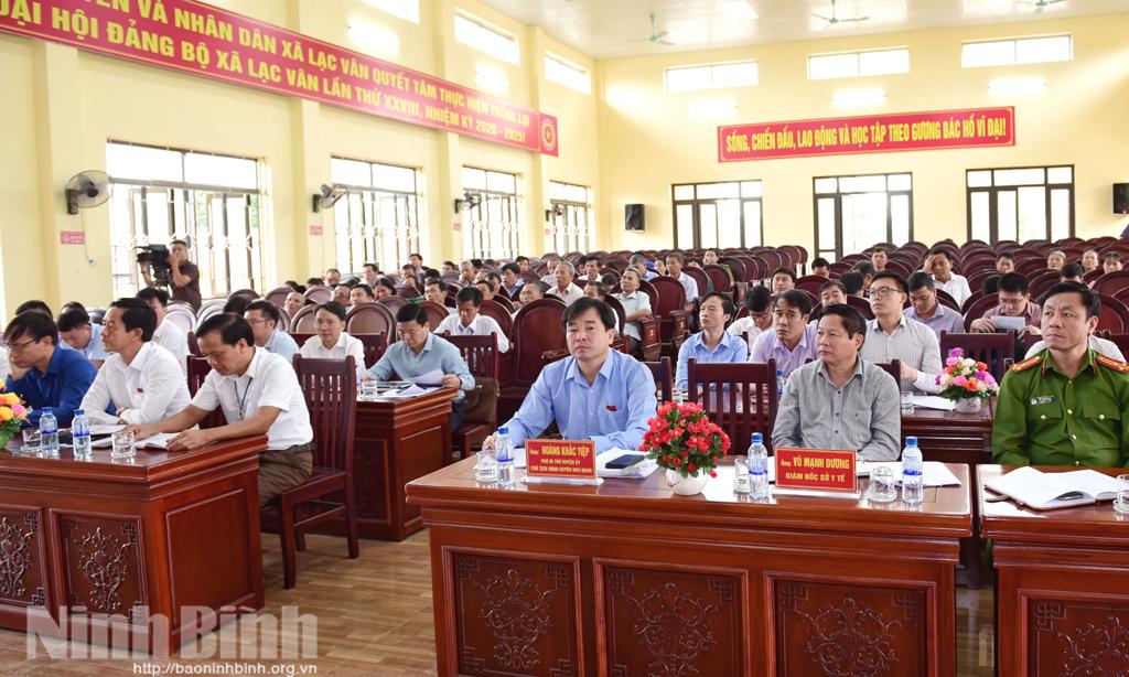 Đại biểu HĐND tỉnh tiếp xúc cử tri