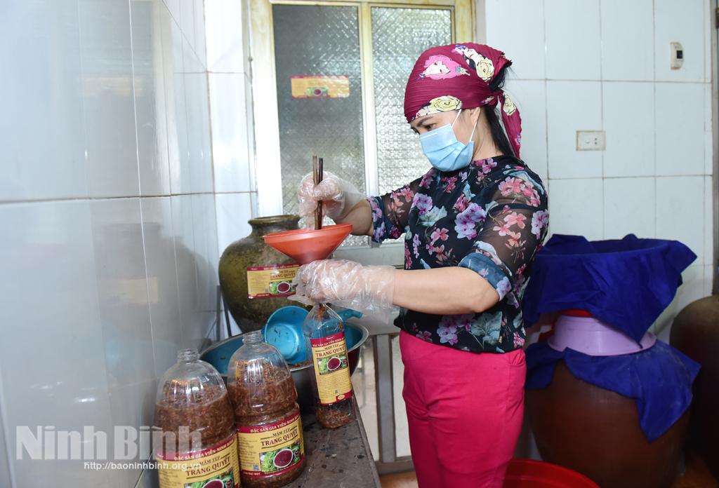 Tích cực quảng bá, bảo tồn thương hiệu mắm tép Gia Viễn