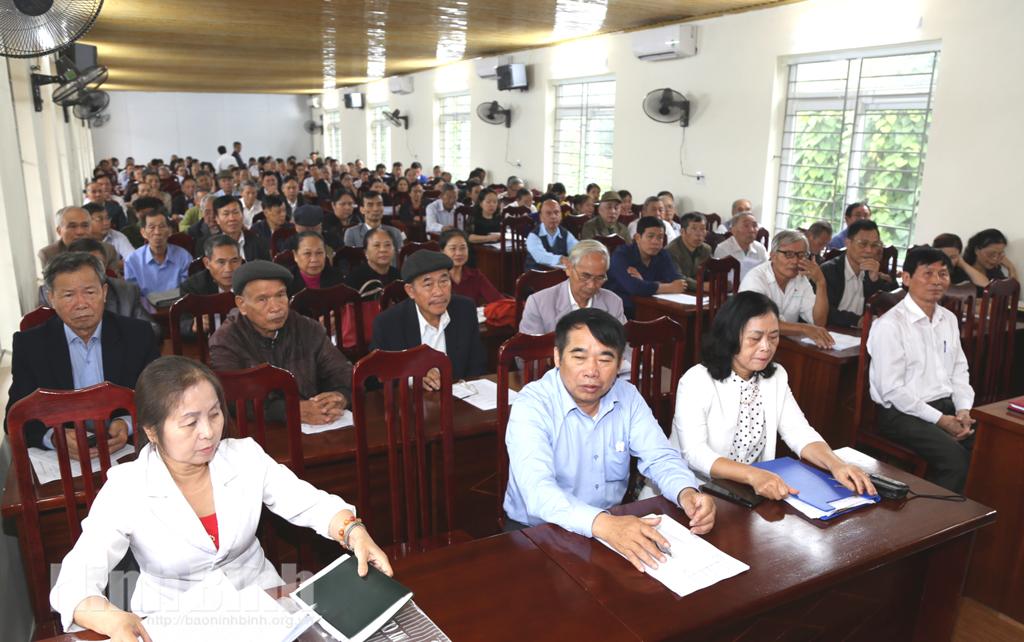 Tập huấn cán bộ Hội Khuyến học năm 2020