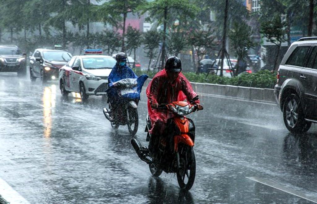 Chiều tối và đêm 5/11, nhiều khu vực có mưa, có nơi mưa rất to