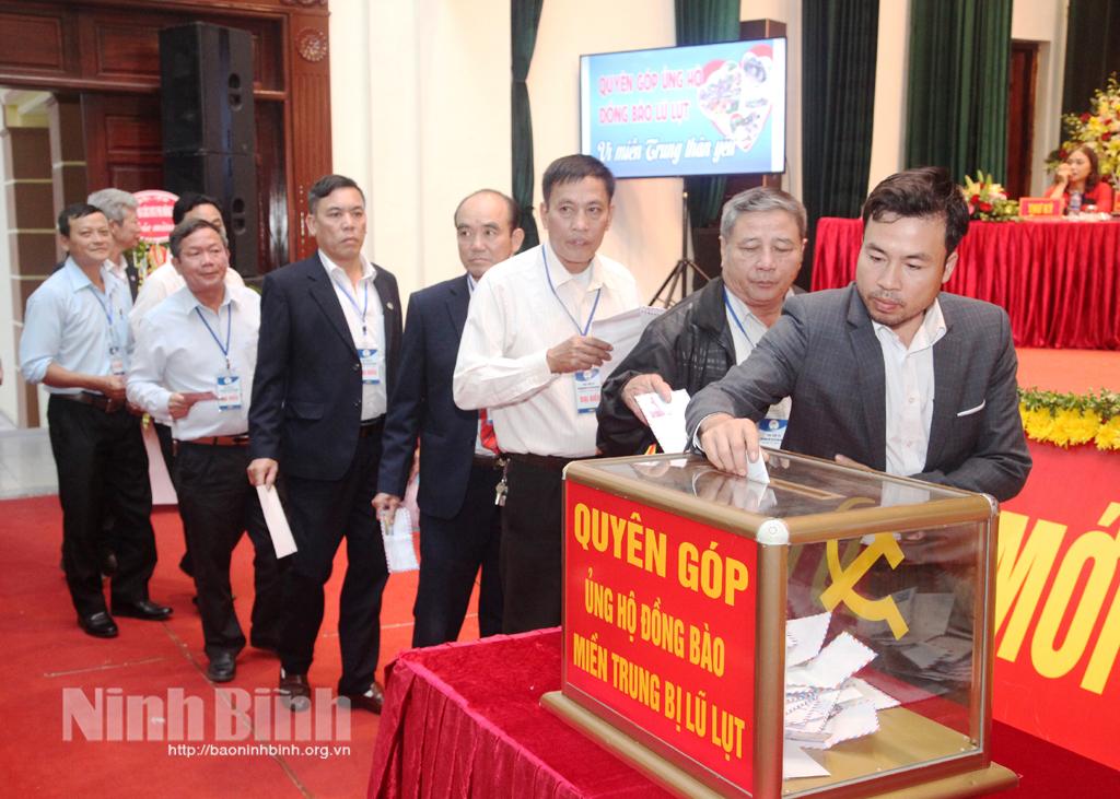 Liên minh HTX tỉnh phát động ủng hộ miền Trung khắc phục hậu quả thiên tai