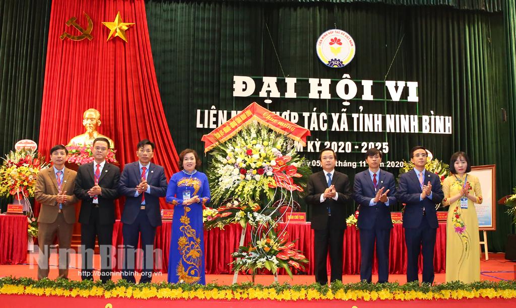 Đại hội Liên minh HTX tỉnh lần thứ VI, nhiệm kỳ 2020-2025