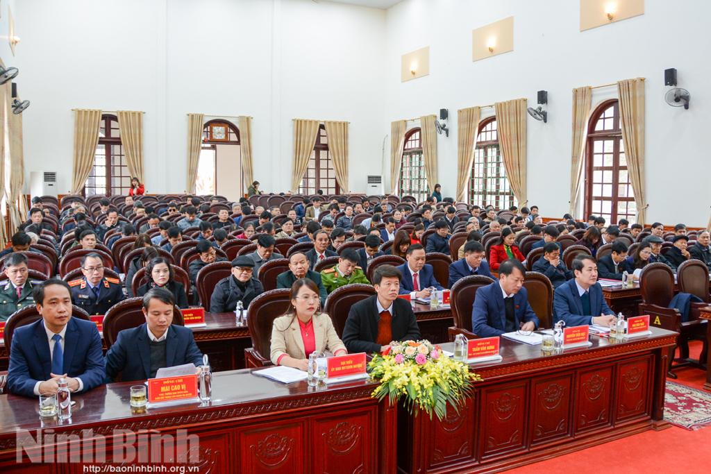 HĐND thành phố Ninh Bình, Tam Điệp, huyện Yên Mô khai mạc kỳ họp