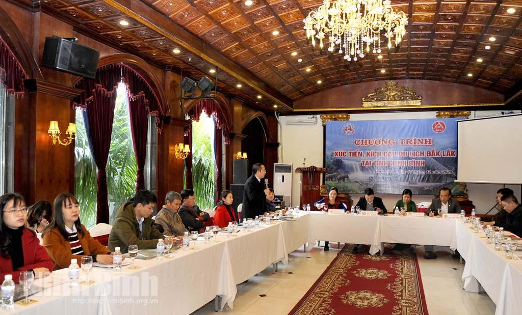 Ninh Bình và Đắk Lắk tổ chức chương trình quảng bá, xúc tiến du lịch